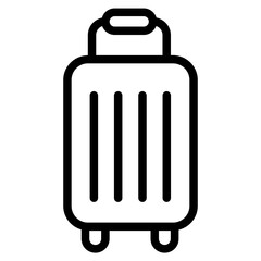Suitcase Line Icon