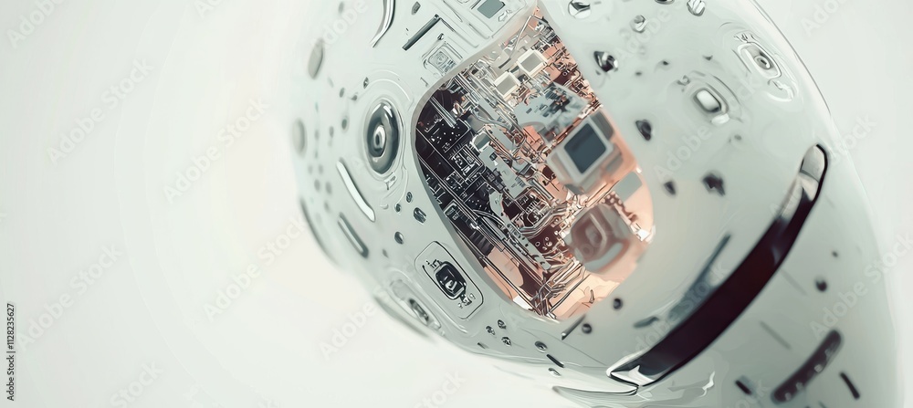 Poster smart implant technology: detailed blueprint of bio-monitoring sensors and data transmitters