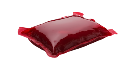 PNG, world blood donation month, isolated on white background, created and generated by AI technology.