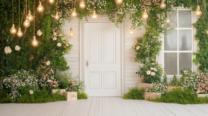 Fototapeta premium Enchanted Garden Entrance 