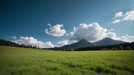 Fototapeta premium a field of grass
