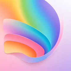 abstract colorful background. Generative AI