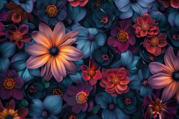 Fototapeta premium cute flower