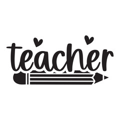Teacher Pot holder SVG Art & Illustration