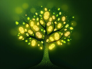 Fingerprint Tree: Abstract Concept of Individuality and Growth