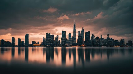 Fototapeta premium the city skyline