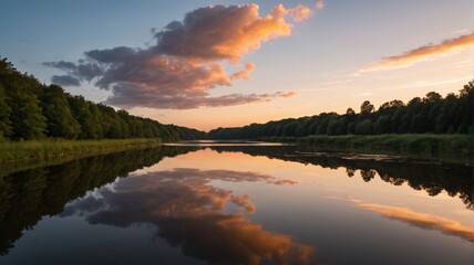 Obraz premium the sky is blue