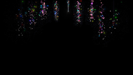 Merry Christmas shining background frame template Celebration New Year