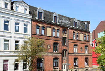 Obraz premium Historical Buildings in the Town Wilhelmshaven, Lower Saxony