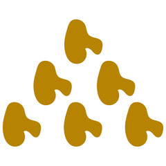 Dotted Abstract Shape