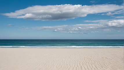 Obraz premium a sandy beach