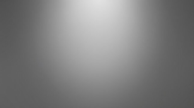 Minimalistic gray gradient background with subtle light effect.