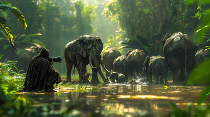 Capturing the Essence of the Wild: Photographer Documenting Animal Behavior