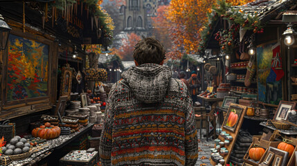 Discovering Autumn Treasures at the Craft Fair