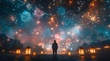 Enraptured in Night's Glow: A Solo Soirée