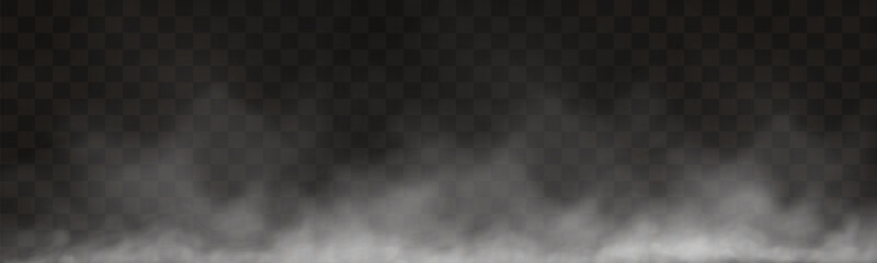 White figured smoke on dark background. Abstract overlay element for artistic compositions and creative design projects.
