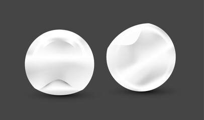 Round 3d template design