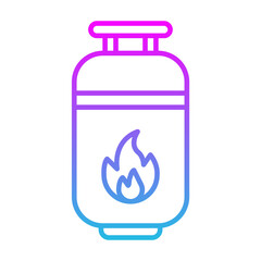 Gas Cylinder Icon