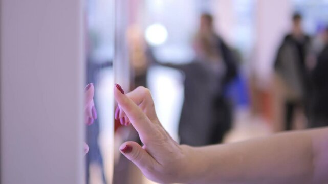 The Interactivity experienced at a Digital Display in a Contemporary Modern Space is remarkable