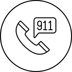 Call 911 Icon