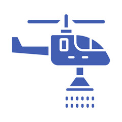 Firefighter Helicopter Icon