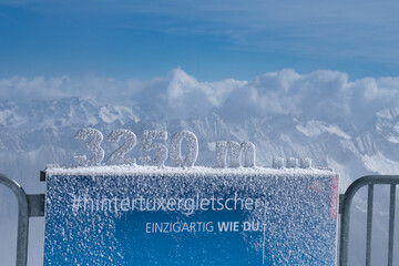 Österreich Wanderung an den Hintertuxer Hochalpen am Zillertal/Salzburger Land