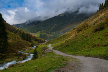 Österreich Wanderung am Schwazachtal am Zillertal/Salzburger Land