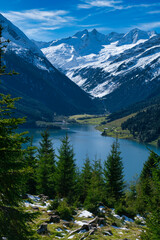 Österreich Wanderung am Plattenkogel am Zillertal/Salzburger Land