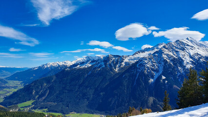Österreich Wanderung am Plattenkogel am Zillertal/Salzburger Land