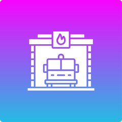 Firefighter Garage Icon