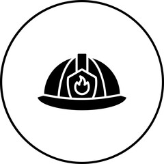 Firefighter Helmet Icon