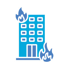 Building Fire Icon