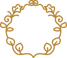 Mirror frame outline