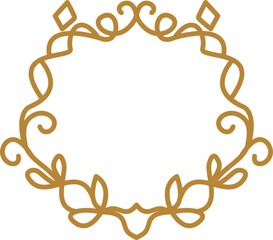 Mirror frame outline