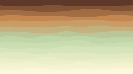 Brown and cream coloured wave patterned background with a flowing design