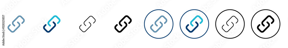 Aufkleber external link symbol icon vector. link icon isolated on white background. link vector icon. hyperlin