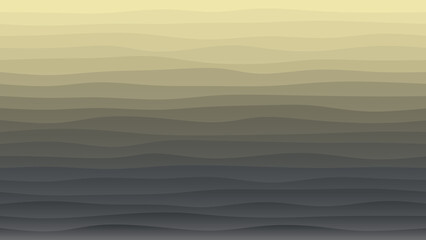 Cream and black coloured wave patterned background with a flowing design