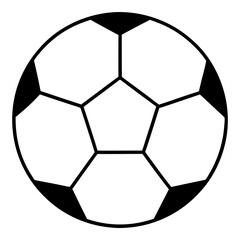Fototapeta premium soccer ball isolated on white