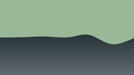 Obraz premium Green, black and pink coloured wave patterned background with a flowing design