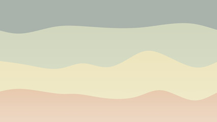 Grey, and olive coloured wave patterned background with a flowing design