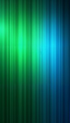 Abstract vertical gradient background with green and blue stripes for design and artistic concepts