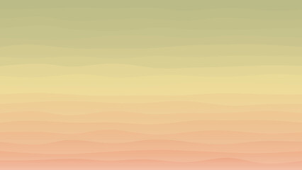 Olive green and pink coloured wave patterned background with a flowing design