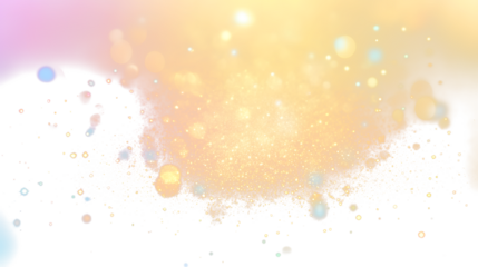 holo gradient blurred circle with glitter stars