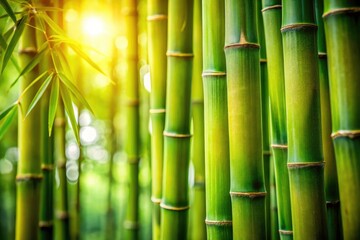 Obraz premium Bamboo Background Texture: A Natural, Organic Canvas for Design, Decoration, and Eco-Friendly Themes, Perfect for Wallpapers, Textiles, and Nature-Inspired Projects