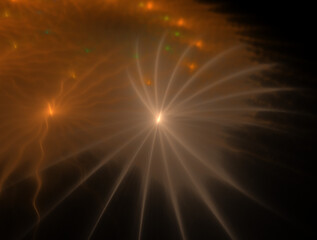 Imaginatory fractal abstract background Image