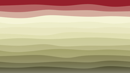 Vine and green coloured wave patterned background with a flowing design