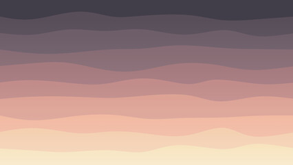 Obraz premium Black and purple coloured wave patterned background with a flowing design