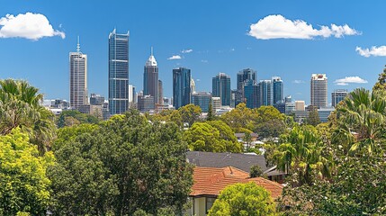 Modern and Traditional Architecture in Urban Landscape