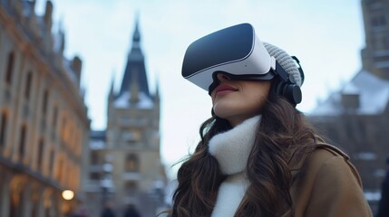 A VR immersive journalist from Canada creating virtual tours of historic monuments for immersive learning experiences