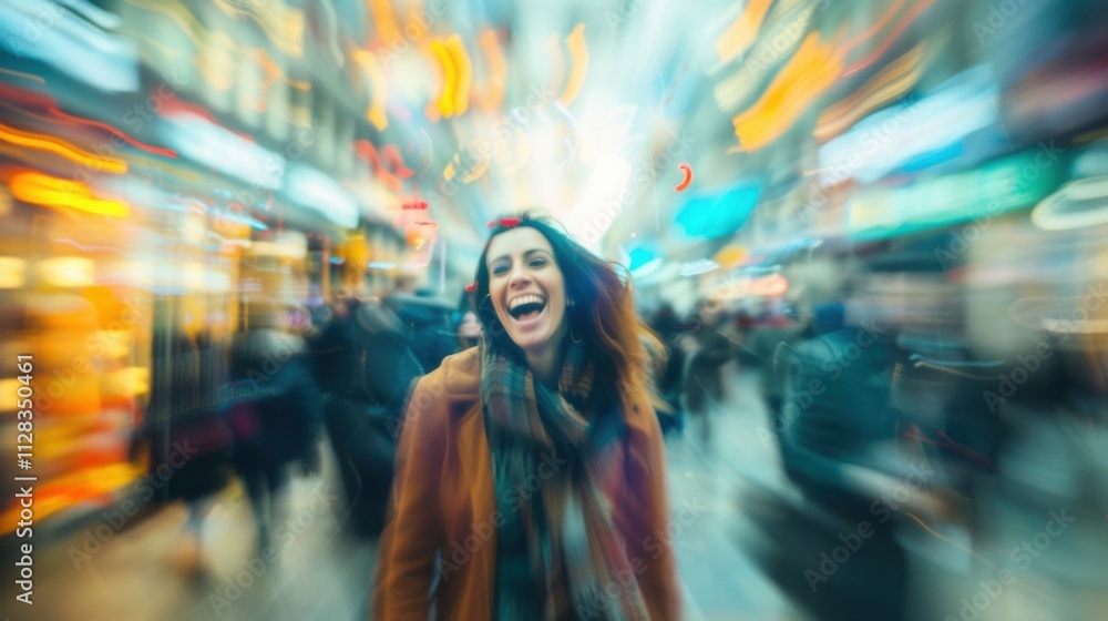 Poster defocused laughter and chatter echoing throughout the space.